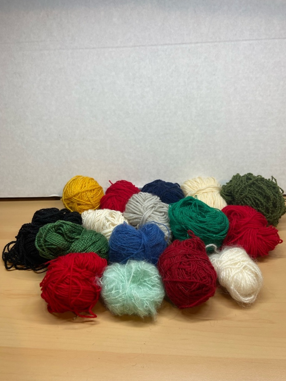 Assorted Color Yarn Balls Bundle